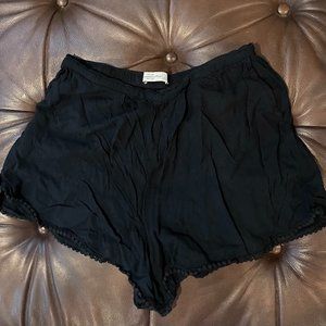 Abercrombie & Fitch Black Shorts